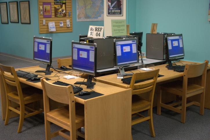 Mays Landing Second Floor Computers